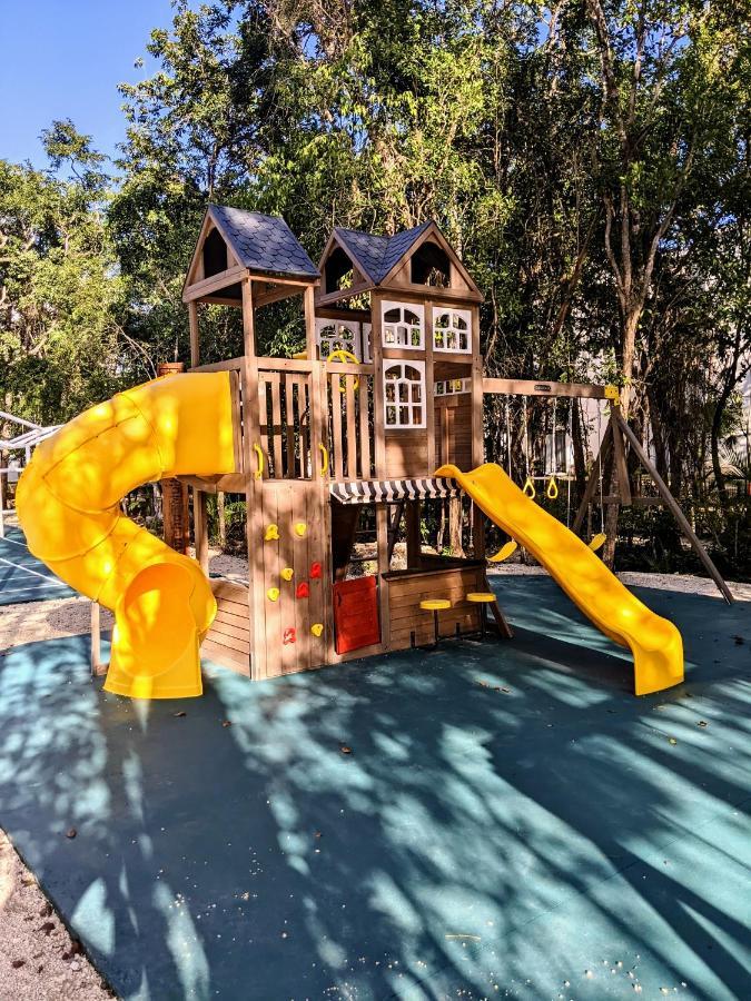 2-Bedroom Condo By The Jungle W/ Swimming Pool Пуерто Морелос Екстериор снимка